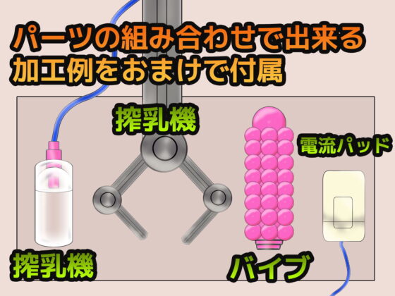 Adult Image Material 3-Pack Set: Penis, Feces, Machine Parts