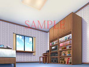 Royalty-Free Background CG Assets: Office Room Low Angle