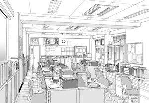 ARMZ Manga Background Collection Vol.7 [Manami] 1200dpi