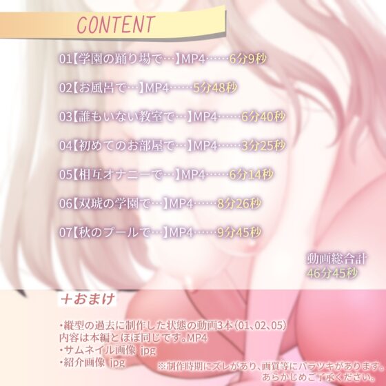 Secret Pleasure Unknown to Anyone - Yuri Video [Berry!16]