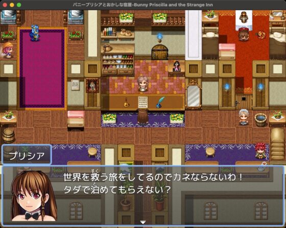 Bunny Priscilla and the Strange Inn