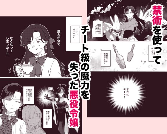 The Villainess Loses Her Cheat and Falls to a Lecherous Noble