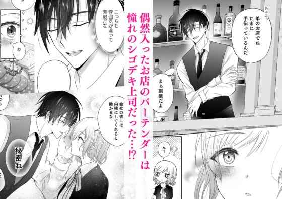 My Admired Boss is My Secret Bartender ~ Drowning in Sweet Intense Love on Night Shifts ~