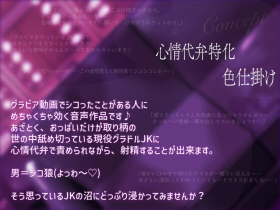 Pyu Pyu Pyu ♡ Current JK Gravure Idol's Seductive Charm [KU100]