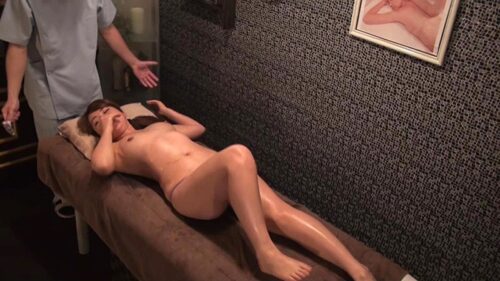 Married Woman Luxury Oil Massage: Restraining Moans Near Friend