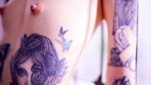 Tattooed Beauty's AV Debut: Dominant Queen's Confession of Desire to Be Dominated - Kanae Haruki