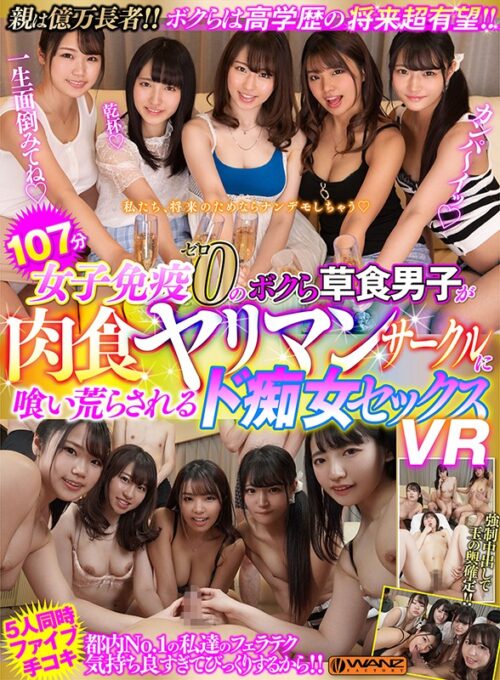 【VR】Elite Rich Boys with Zero Experience Get Devoured by Horny Circle Girls