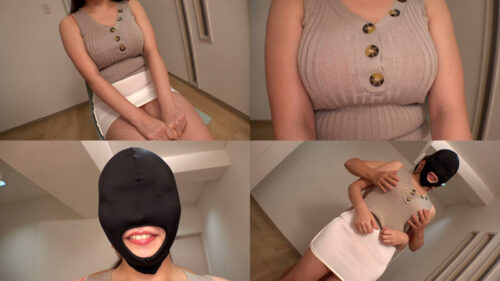 [4K] New Amateur Mask: 23yo Nurse I-Cup Masochist