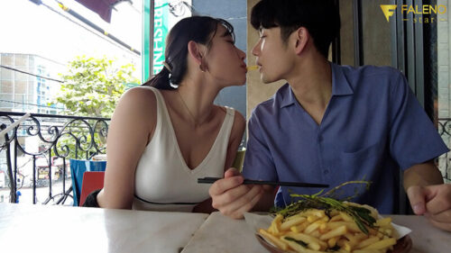 Tempting M-Guy Boyfriend on a Date Until Hotel