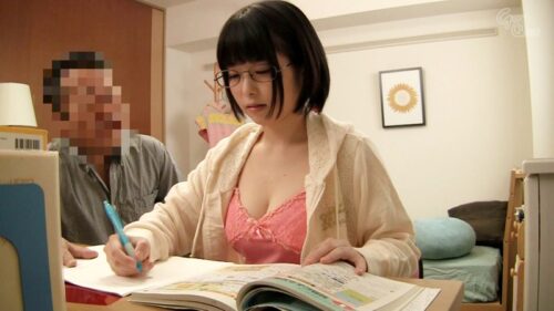 Private Tutor's Full Record with Busty Student