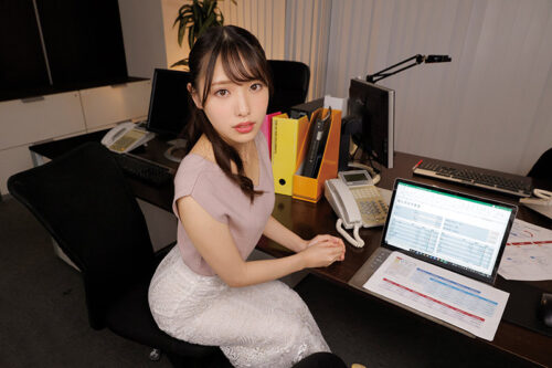 [VR] All-Nighter with Junior Madonna Alone at the Office Until Morning... Hana