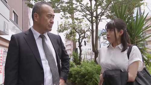 Business Trip Affair: Shared Room with Middle-Aged Boss