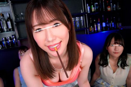 VR: Money & Drinks = Instant Action! Minato Ward Gallery Drinking Orgy SPECIAL