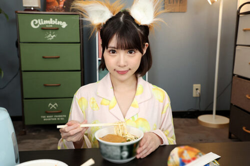 【VR】Ceiling-Focused Angle VR - Nonstop with My Girlfriend on a Lazy Day - Yokomiya Nanami