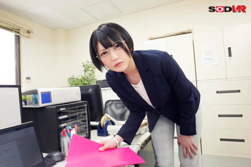 VR: Strict Beautiful Boss Reveals Her True Self