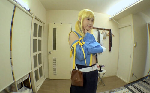 Married Woman in Cosplay: Embarrassed & Aroused, Creampie
