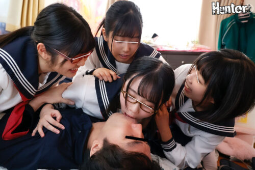 Shy Otaku Stepsister & Friends' Hentai Manga Fantasy Comes True