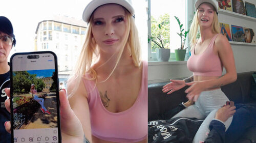 Universal Body Language: Picking Up Blonde Beauty with Amazing Body!