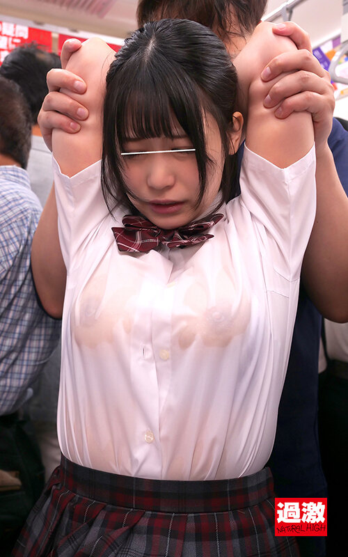 Busty Schoolgirl Molested on Crowded Train