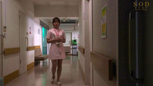 After Lights Out: Married Night Shift Nurse's Eager Blowjob Service - Mana Sakura