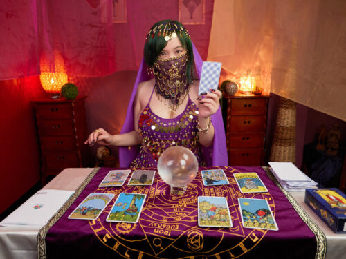 VR: Seduced by the Mystical Fortune Teller's Veil