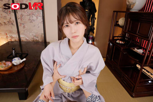 VR: Gentle Young Innkeeper's No-Bra Yukata Service