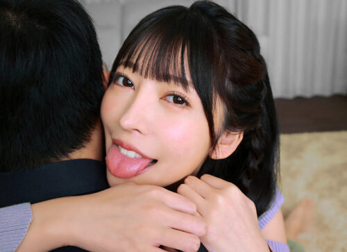 Lovey-Dovey VR with Needy Girlfriend - Tongue Out Kisses & Drool
