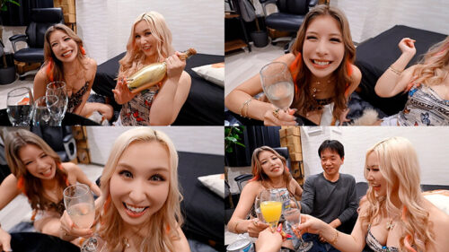 Drunk Busty GAL Swallowing Party! Wild Night of Pleasure