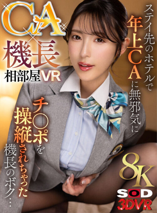 VR Cabin Crew x Pilot Shared Hotel Room - 8K