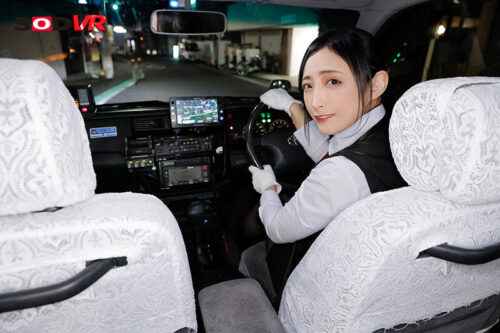 【VR】Fell Asleep in Taxi, Woke to Beautiful Driver's Blowjob… Kanna Shinno