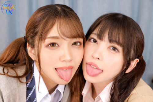 【VR】8K Ultra High-Definition Gal Tag Team - Reverse Threesome SPECIAL