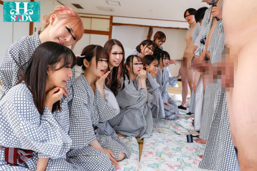 Tennis Circle Retreat: Wild Orgy with 10 Female College Students