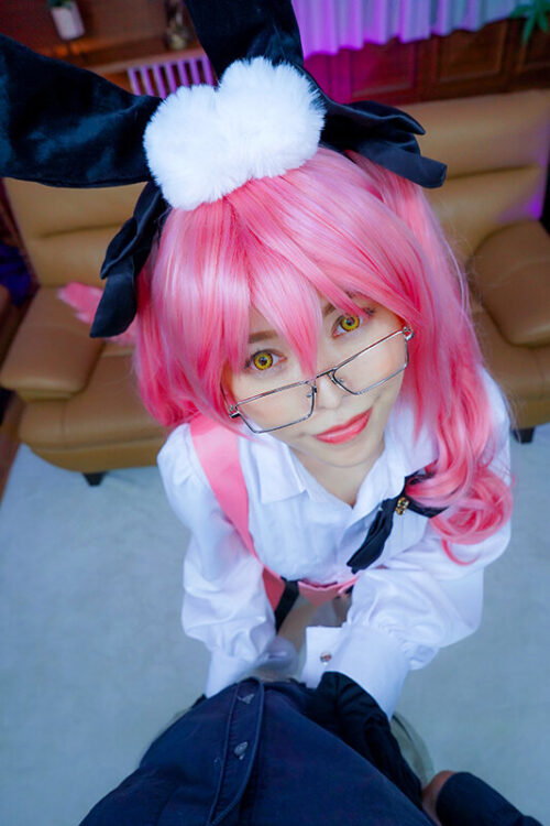 【VR】Seductive Cosplay Girl's Raw Creampie POV - 8K