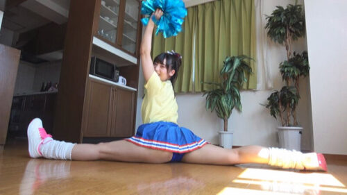 Pregnant Cheerleader Creampie: Clothed Penetration - Mariko Aoyama