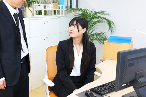 [VR] [8K VR] New Employee OL, 22-Year-Old Ria (F-Cup)