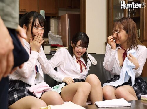 Caught in the Rain: Soaking Wet Stepdaughter & Friend