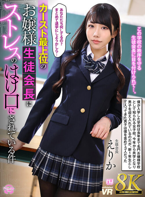 [VR] [8K VR] Stressed Out by the Top-Caste Student Council President Erika