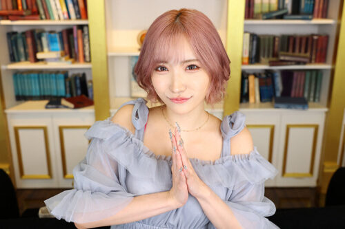【VR】【8K VR】Moka - Seductive Gal Exploits Young Professor for Grades