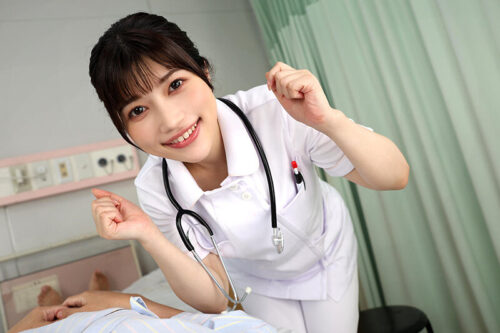 【VR】First Hospitalization: Lovesick Rookie Nurse Ishikawa Harumi Believes Kisses Cure All