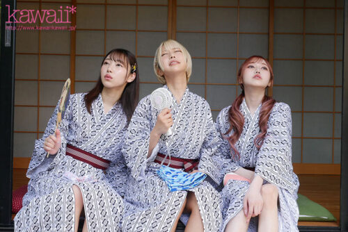 Seduced in the Girls' Room on Company Trip: One Night of Harem Bliss