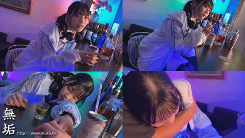 Drunk Hostess Girl 3P at Bar - Hotel Creampie Sex