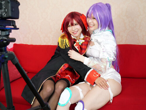 Amateur Creator Post: Flirty Cosplayer Lesbian Couple