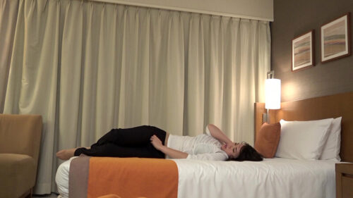Perfect Body Busty Office Lady's Vibrator Masturbation
