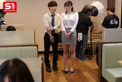 Dream Job at Adult Studio: Getting Hard at Work? Hot Senior Uses Her K-Cup Breasts! Mei Washio