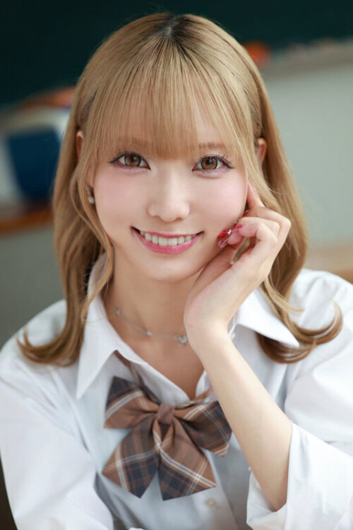 【VR】True 8K! Face-Focused Angle VR - Gal Schoolgirl x Close-up Facials! Mina's Intense Cowgirl Pounding!!