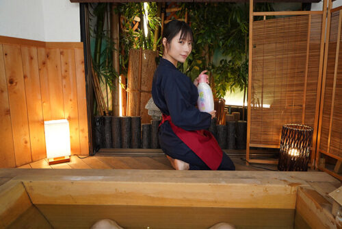 [VR] Telepathic Hot Spring: Wishes Come True - Beautiful Attendant's Hospitality