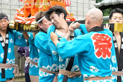 Festival Brawl NTR: Wife Seduced by Ruffians