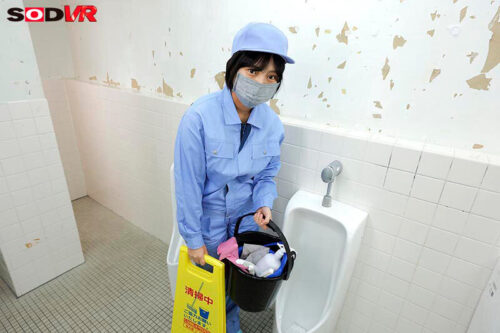VR 8K: Building Janitor's Reverse Rape - Payback