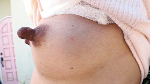 Mature Women in Their 50s and 60s: Elongated Nipple Play