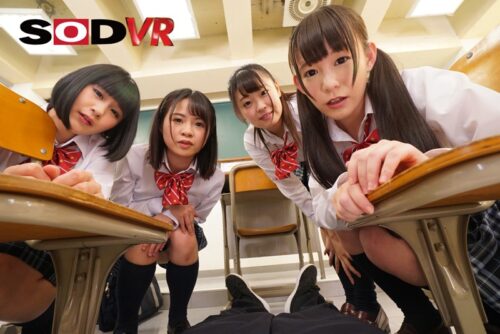 【VR】Become a Girls' School Toilet in a World Without Toilets